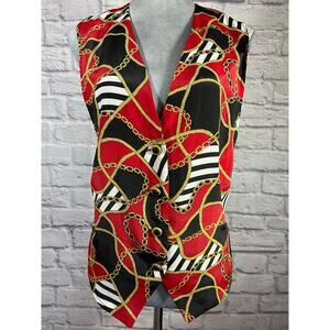 Vintage 90's Jordan Chain Print Vest